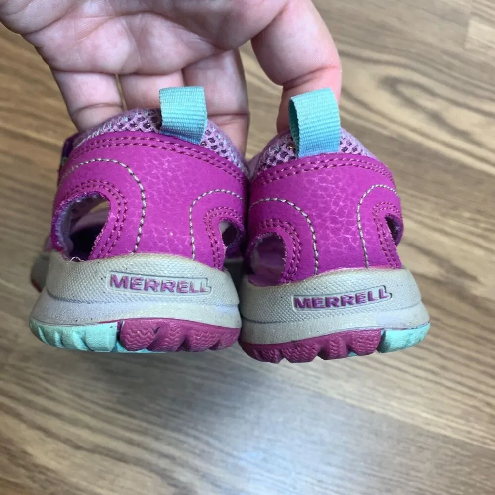 Merrell Hydro Monarch 3.0 Pink Water Shoes Girls Size 1M EU 32‎ Sandals